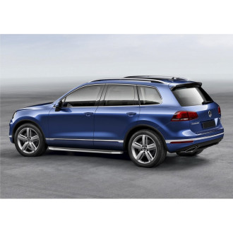 Пороги VW Touareg II рестайлинг /R-Line/ 2015-2018 Rival Premium
