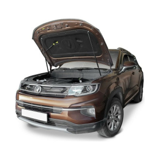 Газовые упоры капота для Changan CS35 Plus 2018-н.в. Rival A.ST.8903.1