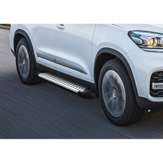 Пороги на авто exeed lx/chery tiggo 7/7, pro/8/8, pro/8, pro max Rival bmw-style