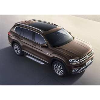 Алюминиевые пороги Volkswagen Teramont 2018 Rival Bmw-Style круги
