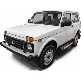 Пороги на автомобиль для ВАЗ 2121 (4x4) 3-дв. (вкл. Urban) 1977-2019-н.в. Rival Bmw-Style