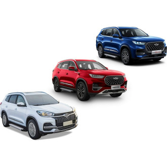 Пороги на автомобиль exeed lx/chery tiggo 7/7, pro/8/8, pro/8, pro max Rival silver