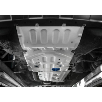 Защита картера, КПП и РК для BMW X3 2017-/X4 2018 Rival K333.0531.1