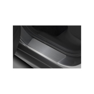 Накладки на пороги для Mitsubishi ASX 2010-2019/2020-н.в. Rival NP.4011.3