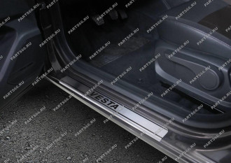 Накладки на пороги для Lada Vesta 2015-н.в Rival NP.6007.3