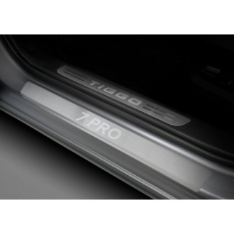 Накладки на пороги Chery Tiggo 7 Pro 2020-н.в. Rival NP.0901.3