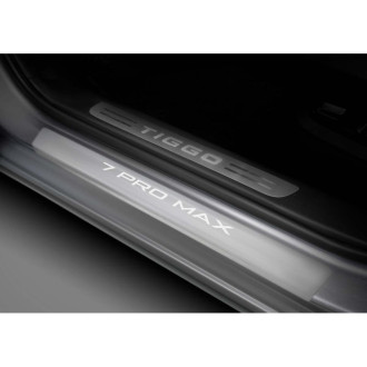 Накладки на пороги для chery tiggo 7 pro max 2022-н.в., с надписью Rival NP.0902.3