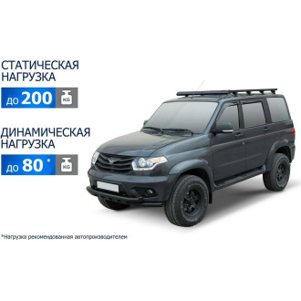 Багажник на крышу для УАЗ patriot 2005-2016- Rival T.6301.1