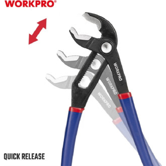 Быстрорегулируемые клещи переставные WORKPRO WP201005
