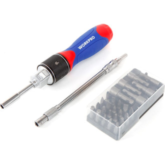 Отвертка WORKPRO 2X DRIVE