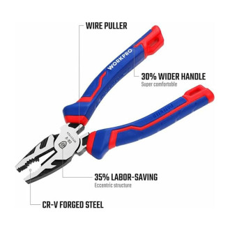 Комбинированные плоскогубцы WORKPRO WP231024