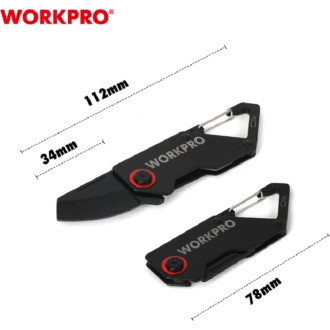 Складной нож WORKPRO WP381009