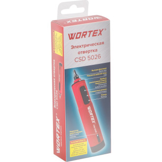 Аккумуляторная отвертка WORTEX CSD 5026