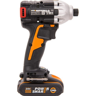 Бесщеточный ударный аккумуляторный винтоверт WORX WX261
