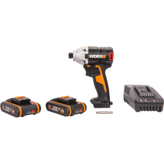 Бесщеточный ударный аккумуляторный винтоверт WORX WX261