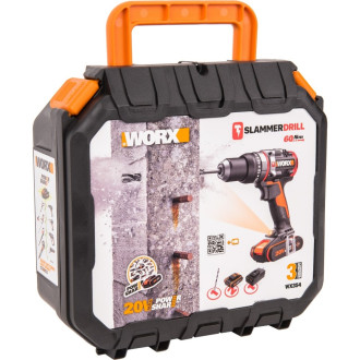 Аккумуляторная бесщеточная дрель-шуруповерт WORX WX354
