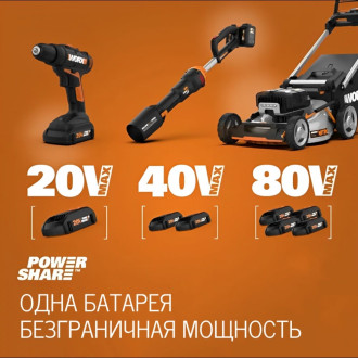 Дисковая аккумуляторная пила WORX WX526.9