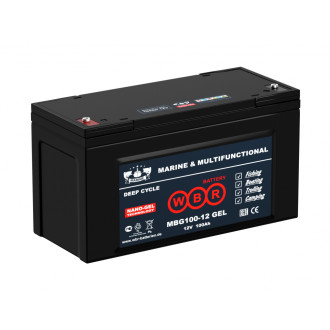 Тяговый аккумулятор для лодочного электромотора WBR MBG100-12