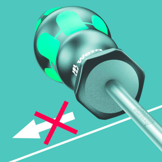 Отвертка отвертка WERA 395 HO