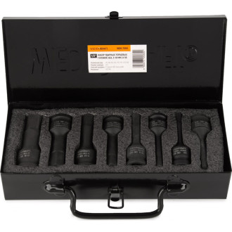 Шестигранных набор ударных головок WIEDERKRAFT WDK-705H