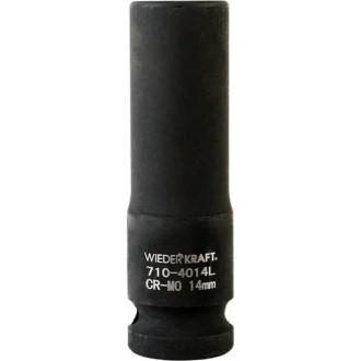 Ударная глубокая шестигранная торцевая головка WIEDERKRAFT WDK-710-4014L