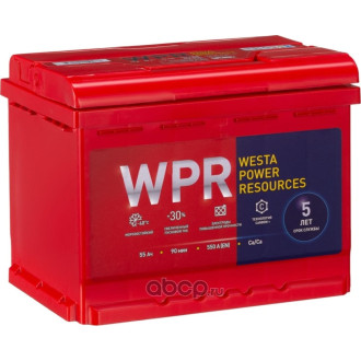 Аккумулятор WPR 6ст 55 VL 1 550 А EN