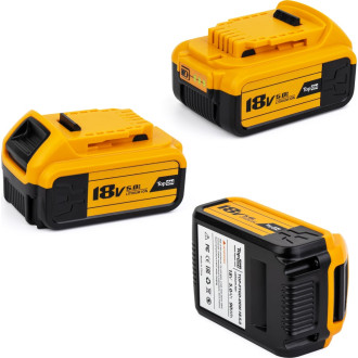 Аккумулятор для DEWALT TopOn TOP-PTGD-DEW-18-5.0