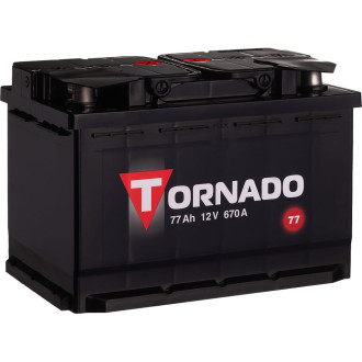 Аккумулятор Tornado 6ст 77 NR 670 А CCA