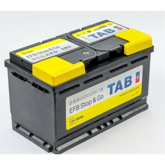 Аккумуляторная батарея TAB EFB Stop&Go 6СТ-80.0