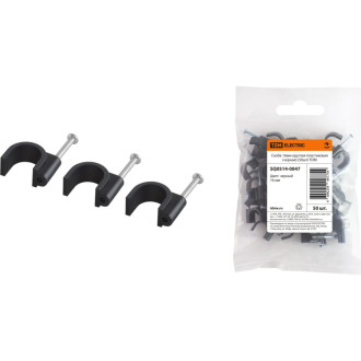 Круглая пластиковая скоба TDM SQ0514-0047