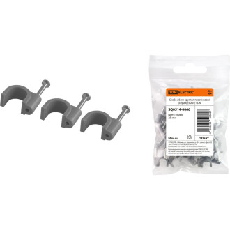 Круглая пластиковая скоба TDM SQ0514-0066