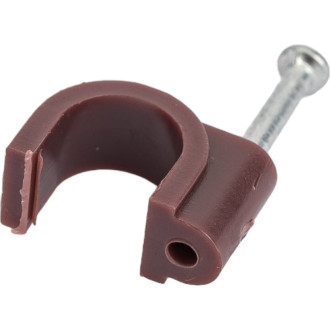 Круглая пластиковая скоба TDM SQ0514-0083