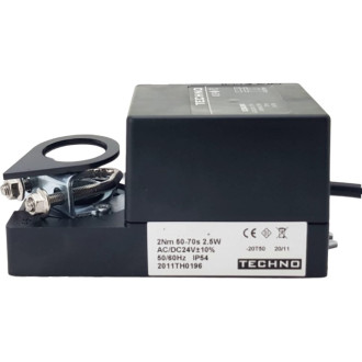 Реверсивный электропривод TECHNO 02DN/24V,