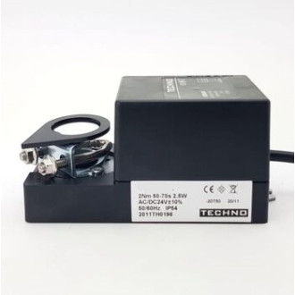 Реверсивный электропривод TECHNO 02DF/24V,