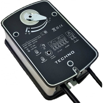 Противопожарный электропривод TECHNO SF-05DF/24V