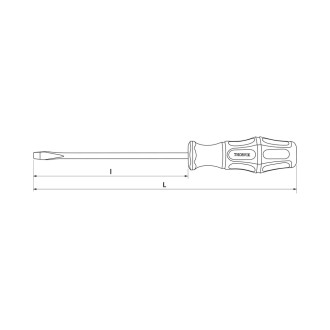 Шлицевая отвертка THORVIK SDL6200
