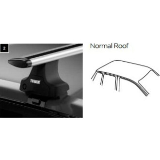 Установочный комплект Thule Kit KIA Ceed, 5-dr Hatchback with glass roof 12-