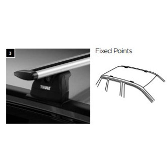 Установочный комплект Thule Kit Great Wall Hover 5 11-