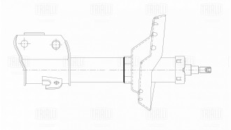 Передний левый амортизатор (стойка) для автомобиля Subaru Impreza (08-) 2.0 TRIALLI AG 22160