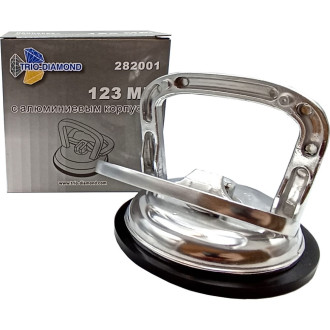 Алюминиевая зажимная одинарная присоска для плитки и стекла TRIO-DIAMOND 282001