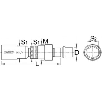 Съемник-выжимка для шатунов Unior 615529