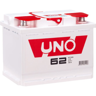 Аккумулятор UNO 6ст 62 N 530 А CCA