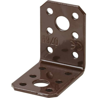 Прочный уголок крепежный VORMANN 50x50x35 мм