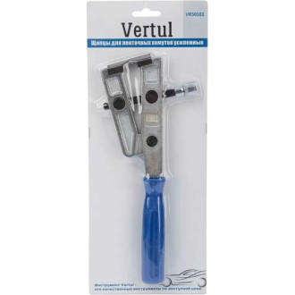 Усиленные щипцы для ленточных хомутов VERTUL VR50161