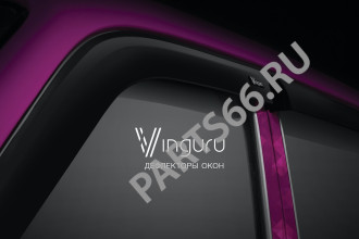 Дефлекторы окон Citroen C4 I Hb 3d 2004-2010 vinguru AFV58304