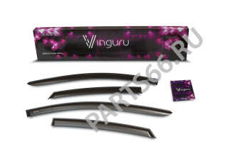 Накладные дефлекторы Renault Megane III Hb 5D, 2009-2014 vinguru AFV85709