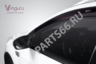 Накладные дефлекторы окон Renault Fluence Sd 2009-2016, vinguru AFV85909