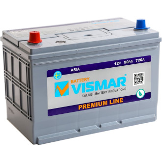 Аккумуляторная батарея VISMAR PR ASIA 6CT-90 L R-0