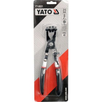 Щипцы для шланговых хомутов YATO YT-0651