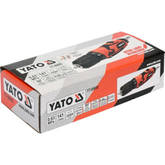Пневматическая прямая дрель YATO YT-09695